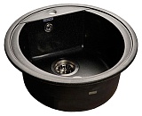 Granfest Мойка кухонная Rondo GF-R500 Черный